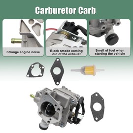 XQSMWF Carburetor Carb Compatible With Lincoln Ranger 8 Welder Generator 20HP Compatible With Kohler Carb CH25 CH730 740 25HP 27HP # 24-853-162-S 24-853-93-S 24 853 34 2485334-S 24-853-34-S