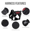 OneTigris Tactical Dog Harness Vest,No-Pull Service Dog Vest with Hook