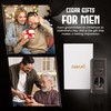 CUBARO Cigar Lighter with V Cutter, Punch, Draw Tool –