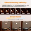 STAR-SPANGLED 4 Pack 3.1” Dimmable Push Tap Lights, Stick on