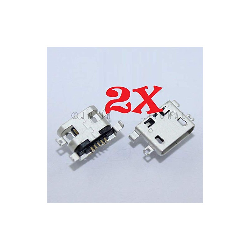ePartSolution 2X Replacement for Alcatel GO Flip 4044W Micro USB