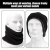 FDGGT 1 Fleece Scarf and 1 Pair of Ear Muffs,