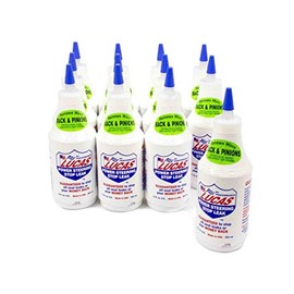 Lucas Oil 10008-PK12 Power Steering Stop Leak - 12 Fl Oz (Pack of 12)