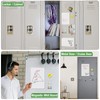 HOMiDEK Magnetic Dry Erase Board: Small Fridge Whiteboard, Flexible Refrigerator