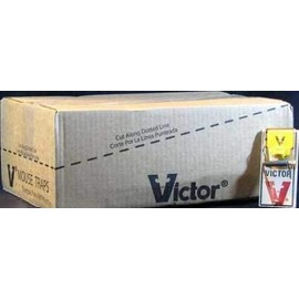 Victor Easy Set Mouse Trap (72 Pak) Victor Expanded Trigger Mouse Snap Trap M325