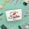 Sisters Gifts from Sisters Makeup Bag Sister Birthday Gift Sister