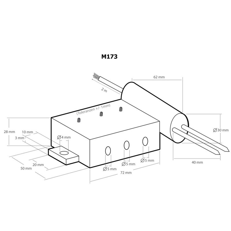 Kemo M173 soil humidity sensor, soil moisture sensor
