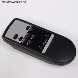 NewPowerGear Remote Control Replacement for Sharp VLA10UC, VLA10UW, VLA110U, VLA110UC, VLA40U