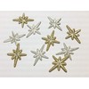 and.A Patch Iron Mini Flower Star Set of 10 Iron