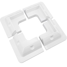 DEYMU Set of 4 Drill-Free UV-Resistant Solar Panel Roof-Top Corner Mounting Brackets for RV, Boats, Caravans, Motor Vehicles, Marine, Roofs, Motorhomes