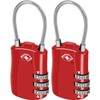 TSA Approved Luggage Combination Locks,T Tersely 2 Pack Travel Suitcase
