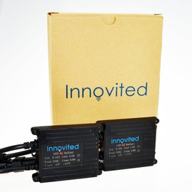 Innovited D2S D2R D2H 6000K HID Xenon Bulbs Bundle with 35W AC Slim Ballast (Cool White)