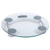 Bodico Modern and Sleek Tempered Glass Bathroom Digital Body Scale,