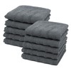 ZOLLNER Set of 10 Guest Towels 100% Cotton 30 x