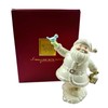 Lenox STROLLING WITH SANTA Holiday Figurine 7" tall Brand New