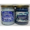 Smoke Odor Exterminator 13oz Jar Candle, Blue Serenity 2 Pack.