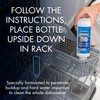 Glisten Dishwasher Magic Machine Cleaner and Disinfectant 2-Pack and Dishwasher