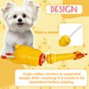 Xeehwb 22 Inch Crazy Huge Rubber Chicken,Yellow Squeeze Chicken Toys,Squeaky