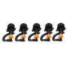 5PCS G1/2 Male Thread Rotating Sprinkler Head Misting Nozzle for