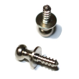 Pair of Screws For Accordion Bellows Closure 16.5mm. Accordion Repair Supplies.