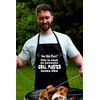 Print4U Awesome Grill Master Novelty Funny Apron BBQ Slogan Baking