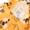 Dog Raincoat Reflective Breathable Lightweight Bee Pattern Puppy Rain Jacket