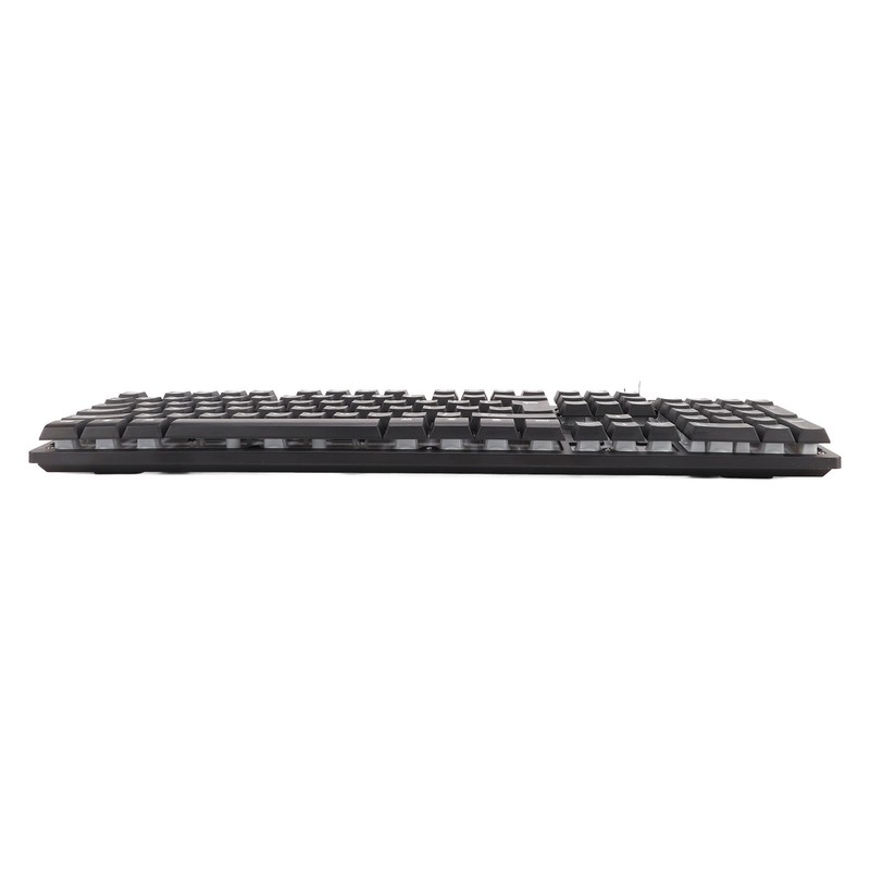 Keyboard Colorful Light Stable 104keys Suspended Keycap Wired Mechanical Gaming