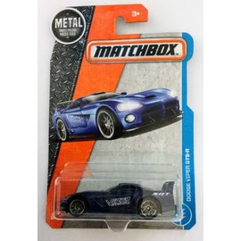MATCHBOX BLUE DODGE VIPER GTS-R NEW RARE 27/125