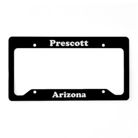 CafePress Prescott AZ LPF License Plate Holder Aluminum License Plate Frame, License Tag Holder