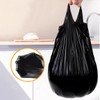 10L Trash Bags 45x50cm Black Disposable Kitchen Trash Can Bags