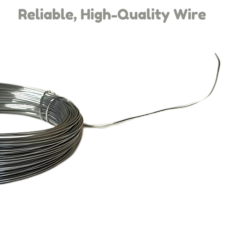 22 Gauge Aluminium Craft Wire - 120 Feet & 0.64mm