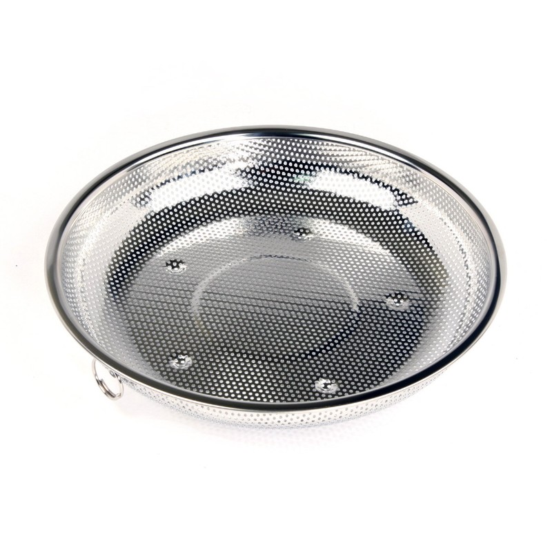 Queen Sense Stainless Steel Punching Tray 24cm / 퀸센스 스텐