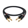 Mogami 2534 Pair (L R) Cable with Neutrik 6.3 mm