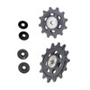 Juego de poleas de cambio trasero para bicicleta compatible con