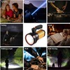 CSNDICE Flashlights High Lumens Rechargeable,Handheld Rechargeable Spotlight,IP65 Rechargeable Flashlights,Spotlight Flashlight