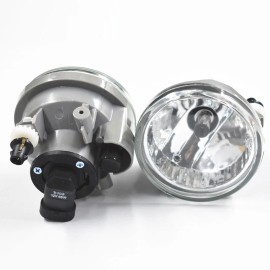 munirater Pair Left Right Fog Lights Lamps For 2004-09 Toyota Prius 81221-52070