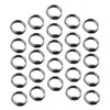 Happyyami 100pcs Metal Flight Rings Repointing Tool O Shape Shaft