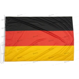 Germany Flag 100 x 70 cm Nautical Wind Protection Fabric of 115 g/m², Washable German Flag 100 x 70 cm, Professional Germany Flag 100 x 70 cm with Cord, Cap Seam and Reinforcement Tape on the Edge