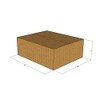 E1 Packaging 22" x 18" x 8" Corrugated Boxes 32