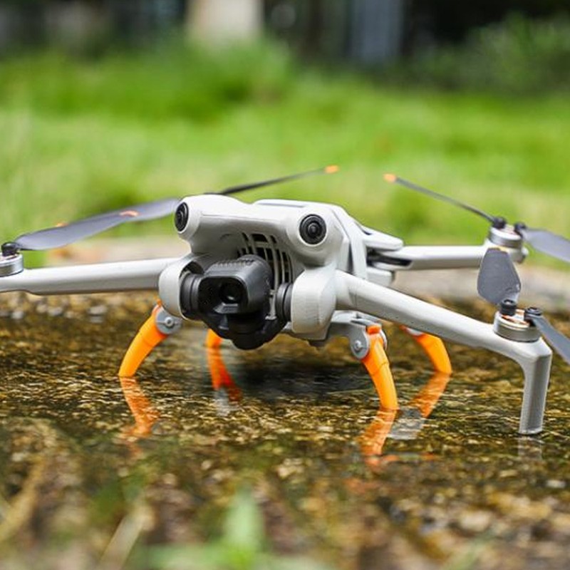 Drone Landing Gear Folding Spider Shape 30mm Silicone Straps Anti