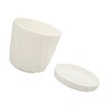5 PCS Indoor Plant Pots with Base PP White Beautiful
