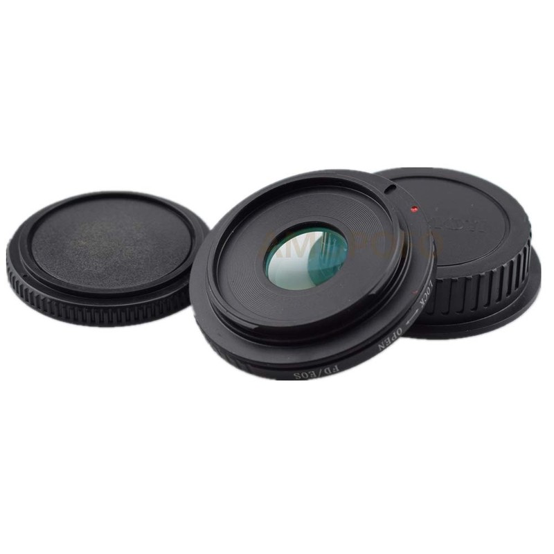 FD to EF Adapter with Optical Glass,Compatible with for FD/FL