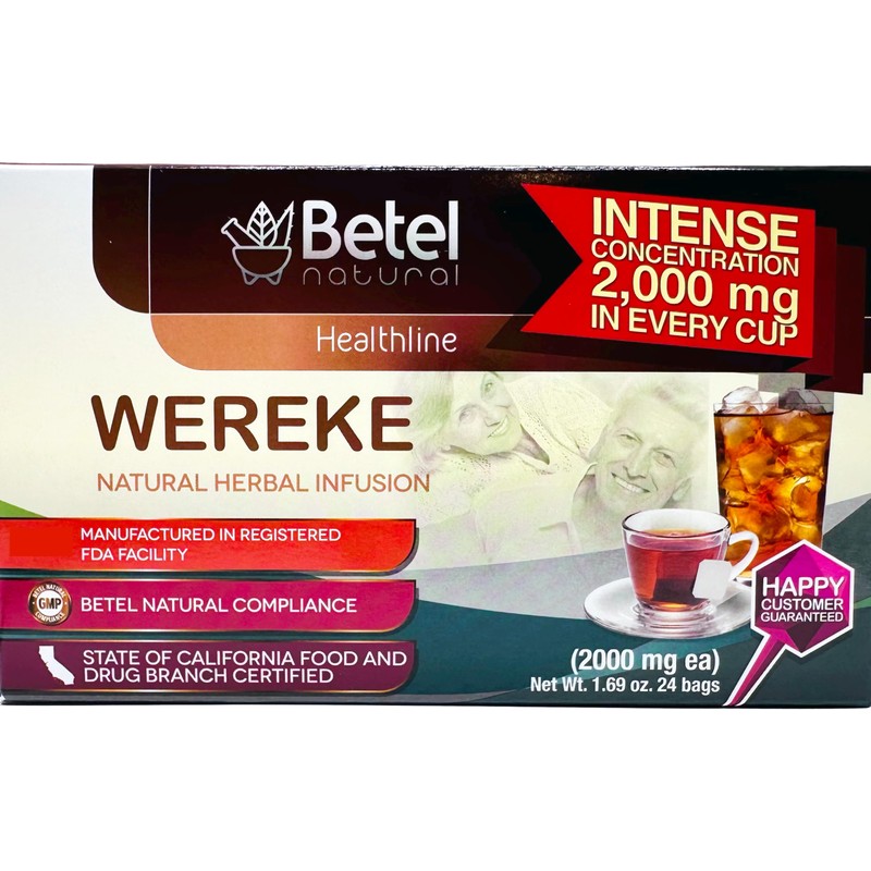 Premium Wereke Tea by Betel Natural - Natural Flavonoids -
