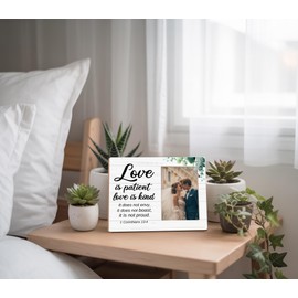 Christian Wedding Picture Frame for Newlyweds