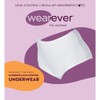 Wearever (1-Pack) Regular Absorbency (0.5 Cup) Women's White Cotton Comfort