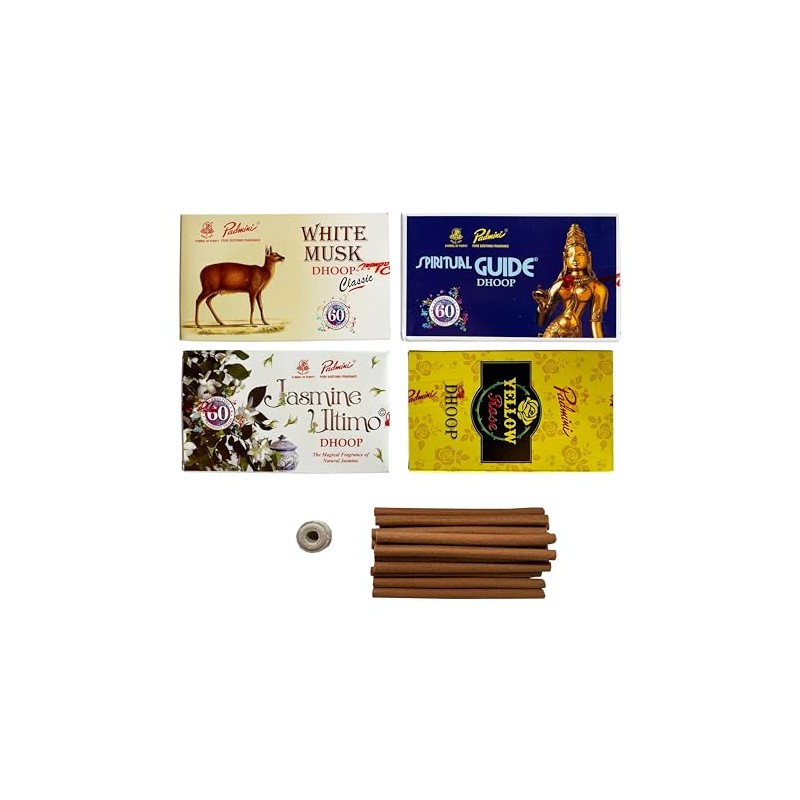Padmini Incense Dhoop Sticks Yellow Rose - Spiritual Guide -