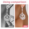 4pcs Earring Backs for Droopy Ears, Copper Earring Lifters Backs