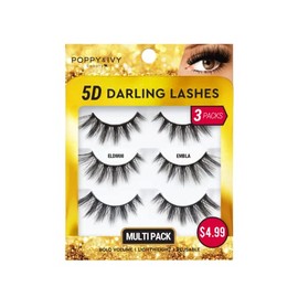 Poppy & Ivy 5D Darling Lashes - 3 Pairs (EMBLA)