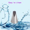 3 Pcs Piping Tips Set, V-Shaped Wave Nozzles for Pastry