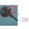 10Pcs Soft Rubber Arrowhead Suction Cup Arrow Heads for Children
